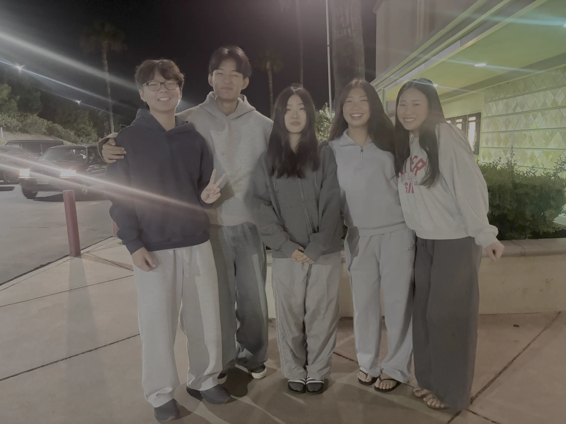 Five HumanityOverAI team members together